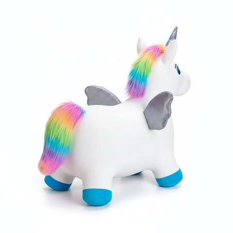 Bouncy Unicorn Rear View