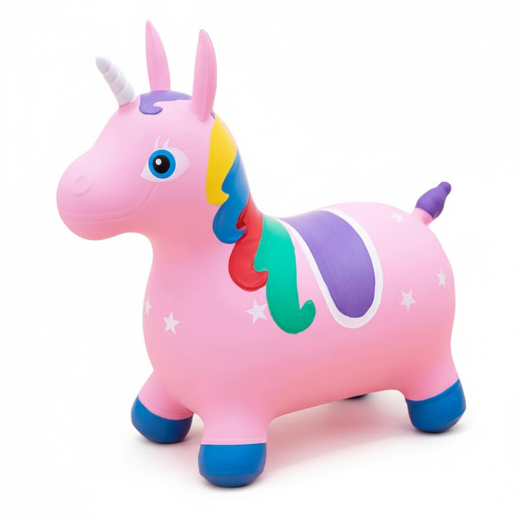 Pink Unicorn Hopper Side View
