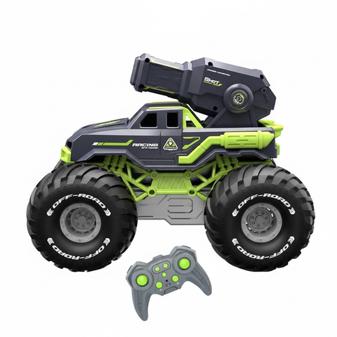 RC Monster Truck Side View